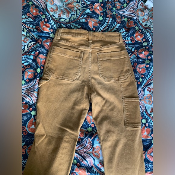 No Boundaries Khaki Cargo Skinny Jeans - Picture 2 of 4